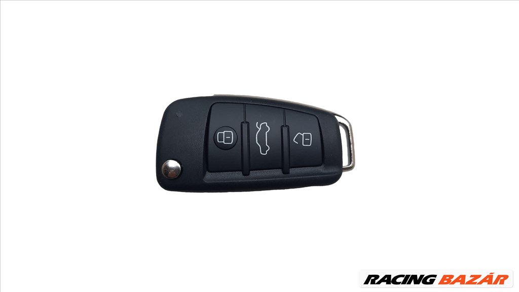Audi A1 (8X) A3 (8V) A4 (B8 - 8K) A6 (C7 - 4G) TT (8J) Q3 (8U) távirányító ház üres bicskakulcs  1. kép