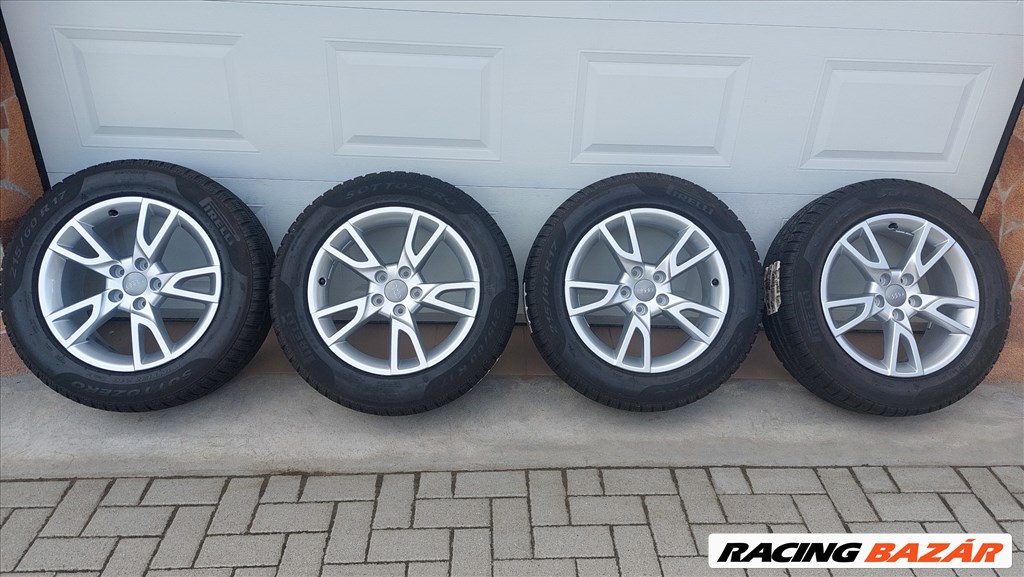 Gyári, Audi Q3 8U 17" alufelni Téli gumik Agy 57.1 5. kép