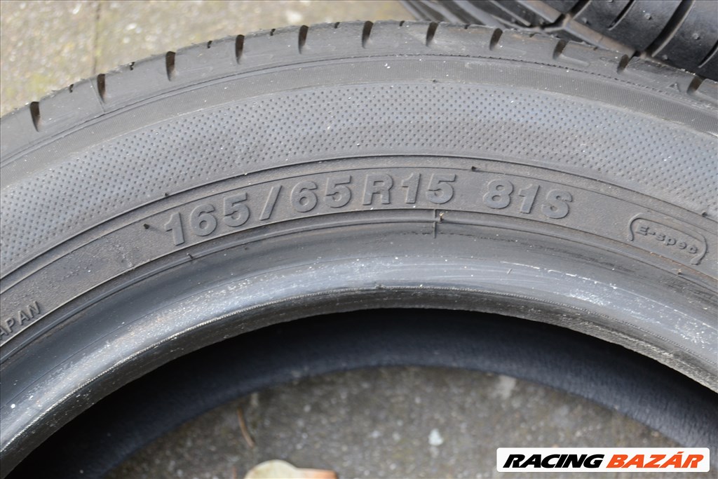  165/6515" használt Yokohama nyári gumi gumi 165/65r15 165/65 R15 81S DNA Ecos ES300 DOT0413 5. kép