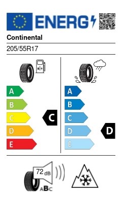 Continental TS 830P XL * 205/55 R17 95H téli gumi 2. kép