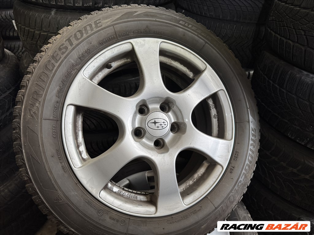 Subaru Legacy Alutec 6,5X16-os 5X100-as ET48 könnyűfém felni garntúra eladó 2. kép