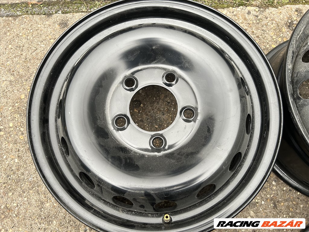 4db gyári 16" Renault Master acélfelni. (245) 2. kép