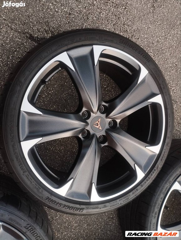 5x112 19 Cupra gyári felni - Bridgestone 235/35 r19 " VW Skoda Seat 3. kép