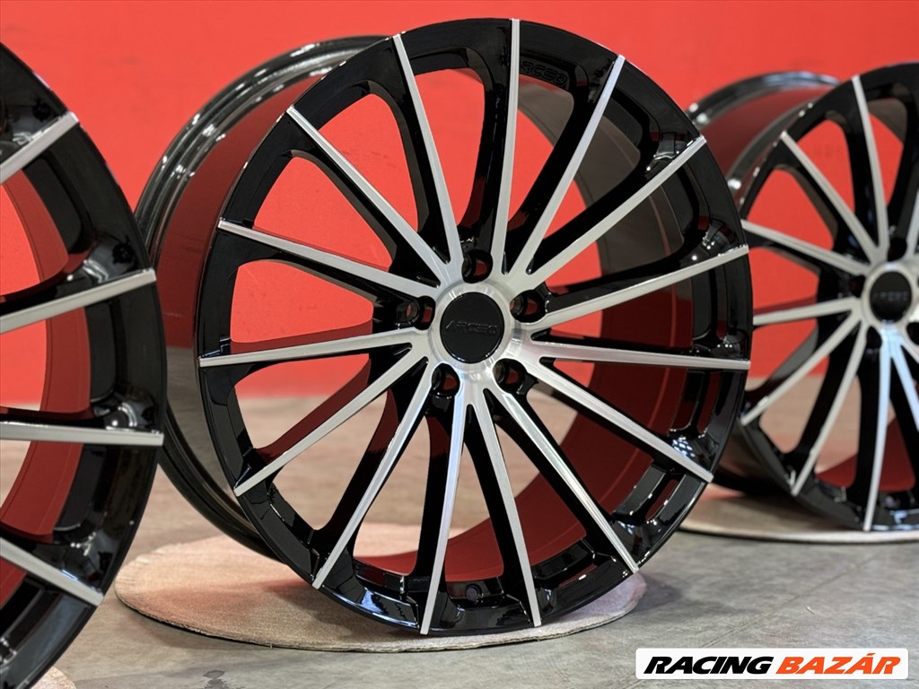 R20 5x112 (66,6) ARCEO BERLIN BLACK DIAMOND 9J ET35 új alufelnik felnik 3. kép