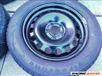  5x108 gyári Ford lemezfelni, rajta 205/60R16 Firestone téli gumi 