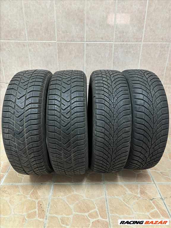  195/6515" használt Continental, Pirelli téli gumi  1. kép