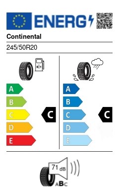 Continental CrossContact LX Sport 245/50 R20 102V FR M+S off road, 4x4, suv nyári gumi 2. kép