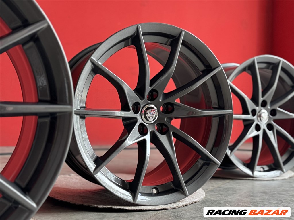 R18 5x108 Original Jaguar F-type X152 kétszéles gyári alufelnik 18" 4. kép