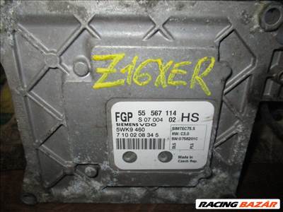 Opel Astra H 1.6 motorvezérlő elektronika 55567114