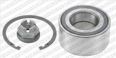 SNR R155.87 - kerékcsapágy készlet DACIA RENAULT