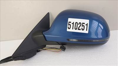 510251 Audi A3 2010, 5 A, Bal Visszapillantó Tükör, 6 Vezeték, Indexes, E1021000.