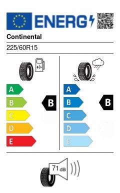 Continental EcoContact™ 6 225/60 R15 96W nyári gumi 2. kép