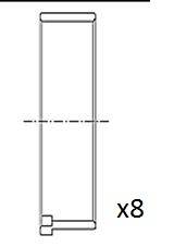 FAI AutoParts BB2051-STD - hajtókar csapágy ARO DACIA MITSUBISHI NISSAN OPEL RENAULT SUZUKI VAUXHALL