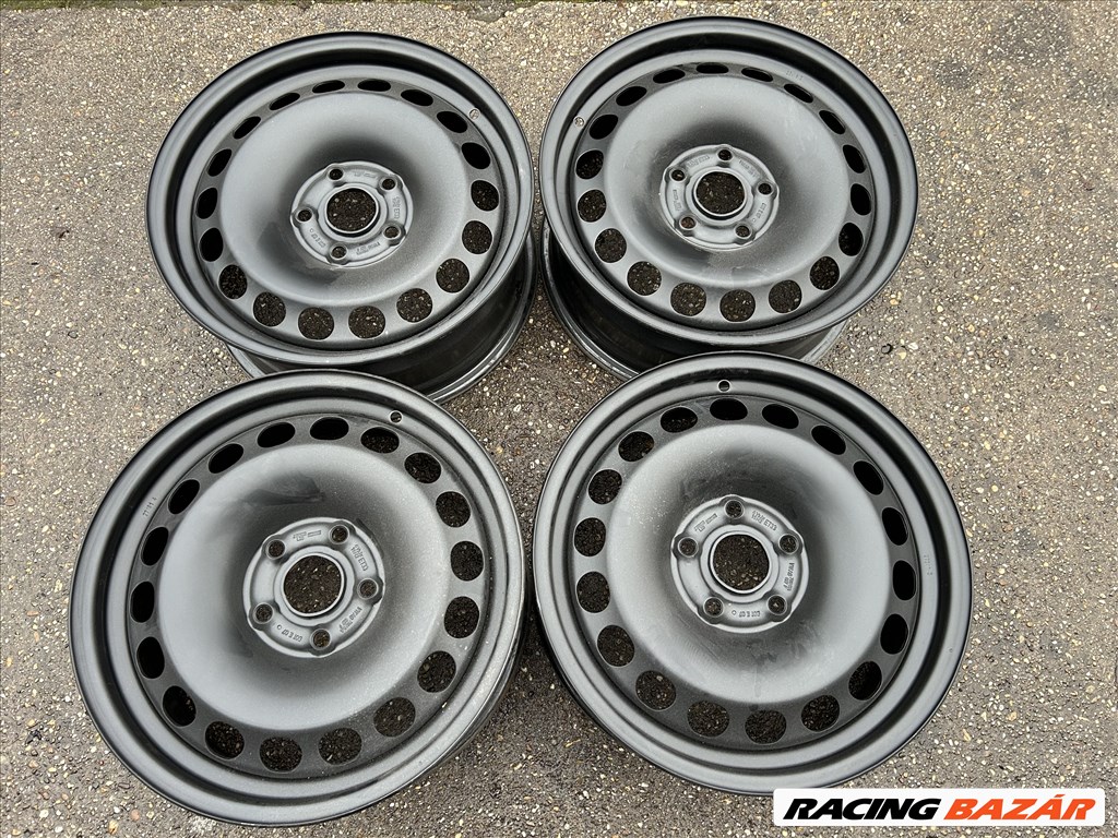 4db gyári 16" VW Shara - Tiguan - Scirocco acélfelni. (249) 1. kép