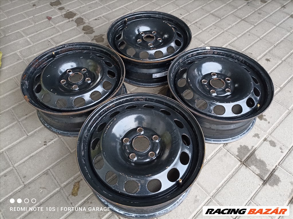  5x112 16" Audi használt lemezfelni garnitúra (506) 2. kép