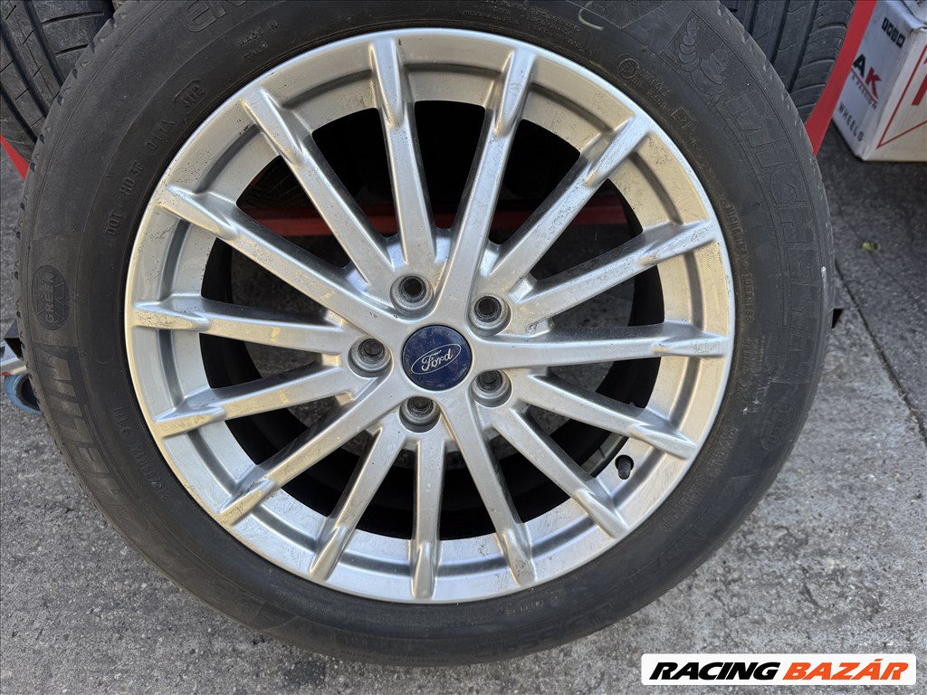 Ford C-Max gyári Ghia 7X17-es 5X108-as ET55 könnyűfém felni garnitura eladó 3. kép