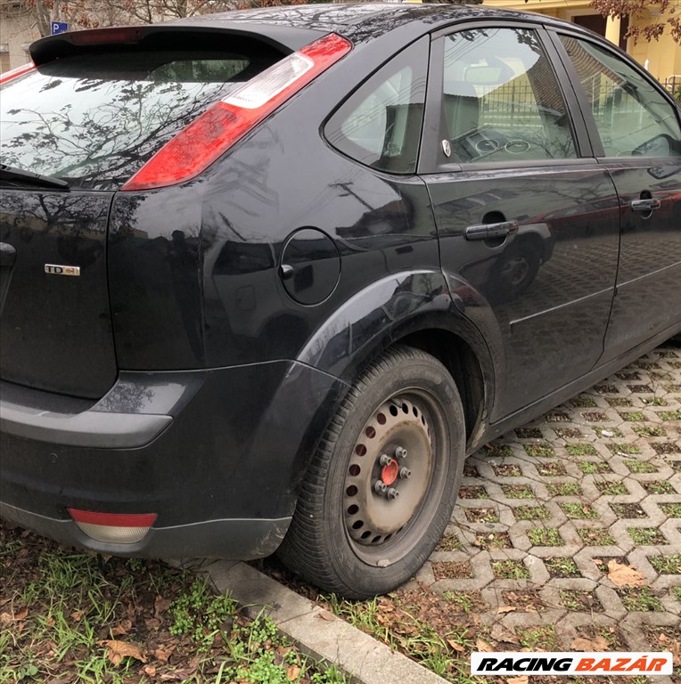 Ford Focus Mk2 Jobb hátsó ajtó fekete 5ajtós 1. kép