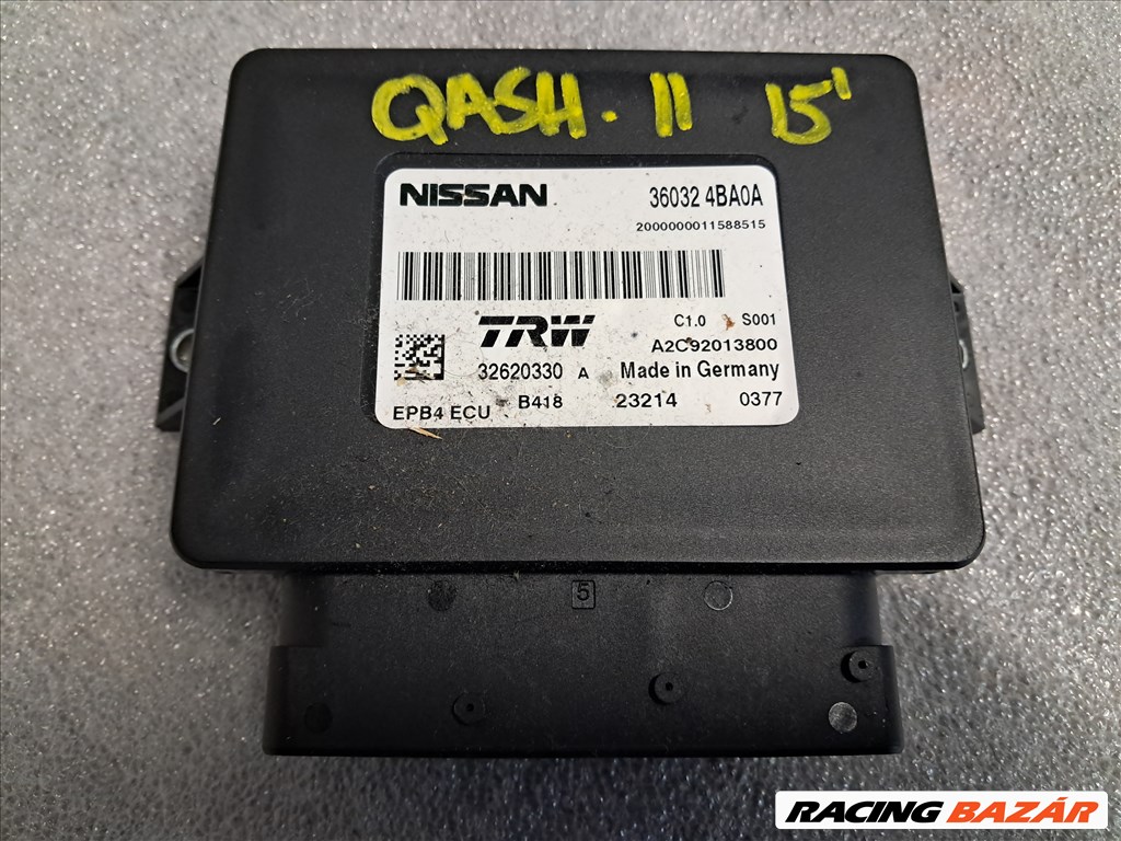 Nissan Qashqai (J11) kézifék elektronika 360324ba0a 2. kép