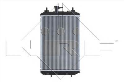 NRF 58494 - Vízhűtő (Hűtőradiátor) DAIHATSU