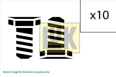 Csavar készlet, lendkerék Schaeffler LuK 411 0133 12 for AUDI, SEAT, SKODA, VW