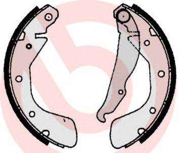 BREMBO S 59 513 - fékpofakészlet CHEVROLET DAEWOO FSO OPEL VAUXHALL ZAZ