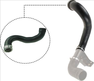 GATES 09-0829 - Töltőlevegő cső DODGE MERCEDES-BENZ