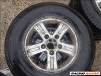  16" használt alufelni, rajta 225/75 újszerű Hankook téli gumi