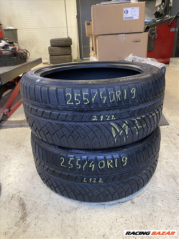  255/4019" újszerű Kumho WinterCraft WP72 téli gumi 2db 1. kép