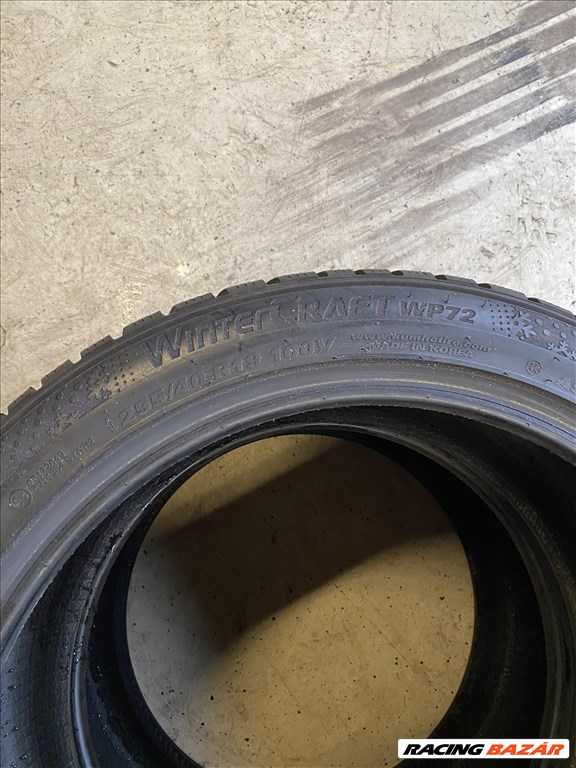 255/4019" újszerű Kumho WinterCraft WP72 téli gumi 2db 3. kép