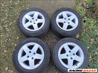  4x108 Gyári Peugeot Citroen Alufelni 185/65 R15 Újszerű Nyárigumival