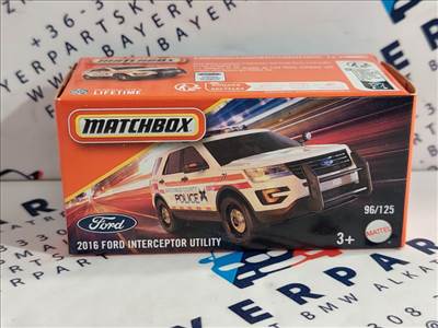 Ford Interceptor Utility (2016) - 96/125 - Matchbox - 1:64