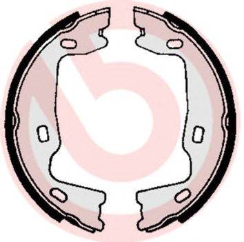 BREMBO S 59 521 - kézifék fékpofakészlet HOLDEN OPEL SAAB VAUXHALL