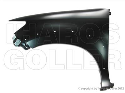 Toyota Hilux Vigo 2011-2015 - Első sárvédő bal, díszléc lyukkal (4WD)