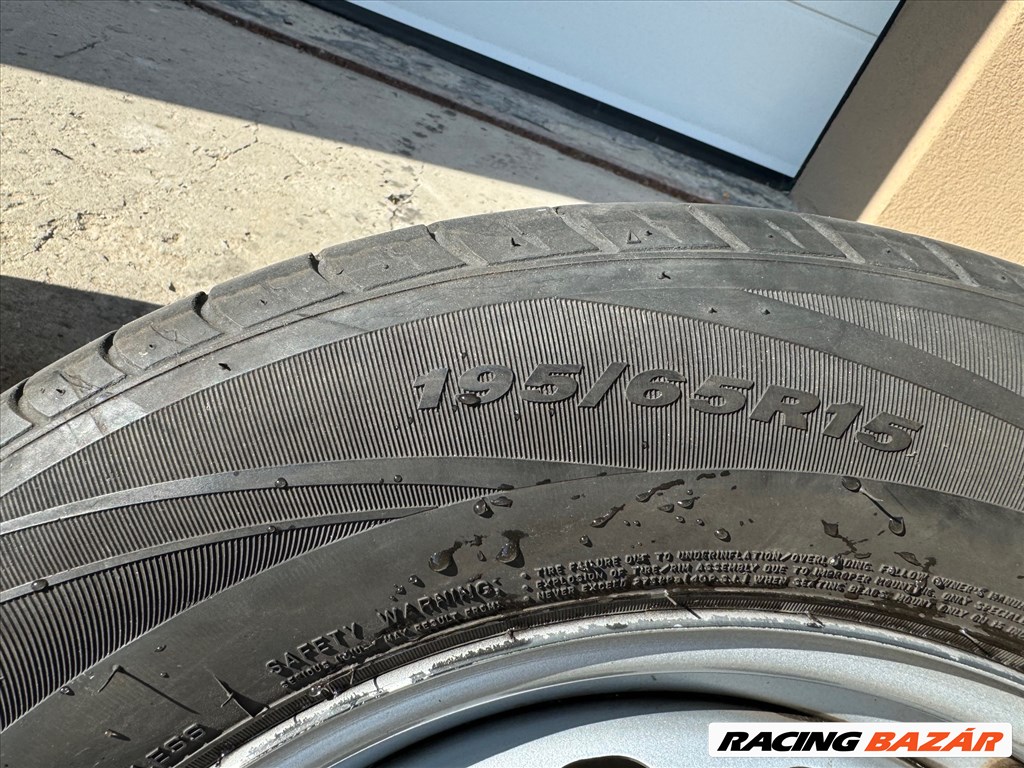 Volkswagen Caddy acélfelni nyári gumikkal 195/65 R15 6. kép