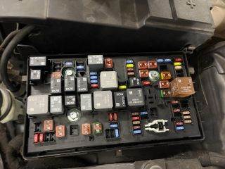 OPEL INSIGNIA Biztosítéktábla Motortér