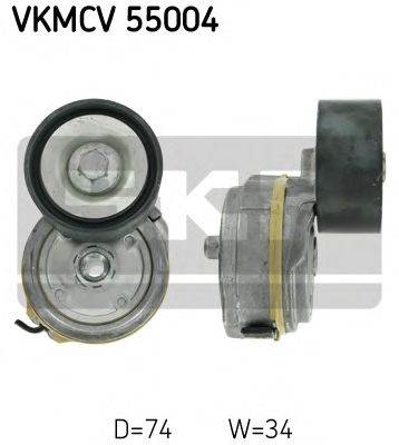 SKF VKMCV 55004 - hosszbordásszíj feszítőgörgő ERF MAN