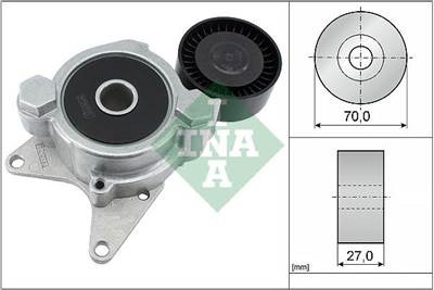 Szíjfeszítő, hosszbordás szíj Schaeffler INA 534 0174 10 for TOYOTA, LEXUS