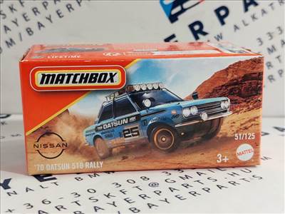 Datsun 510 Rally (1970) - 51/125 - Matchbox - 1:64