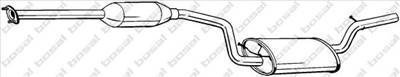 BOSAL 288-203 - középső kipufogó dob MAZDA