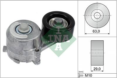 INA 534 0650 10 - hosszbordás szíj feszítő OPEL VAUXHALL