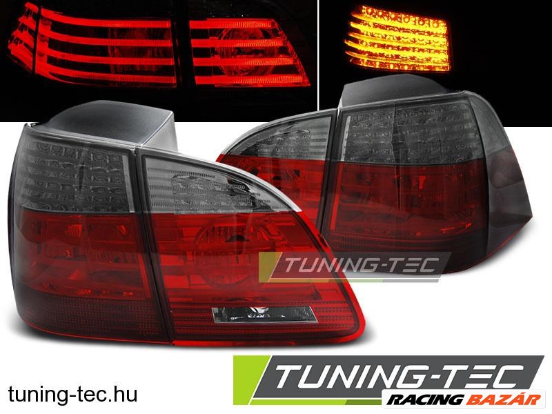 BMW E61 04-03.07 TOURING RED SMOKE LED Tuning-Tec  1. kép