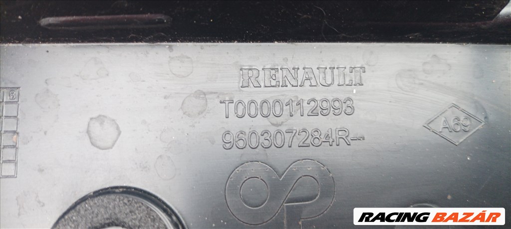 Renault Clio IV csomagtérajtó spoiler, pótféklámpával együtt 960307284r 3. kép