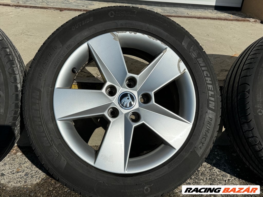 Skoda Octavia 205/55 R16 Michlein nyári kerék garnitúra 4. kép