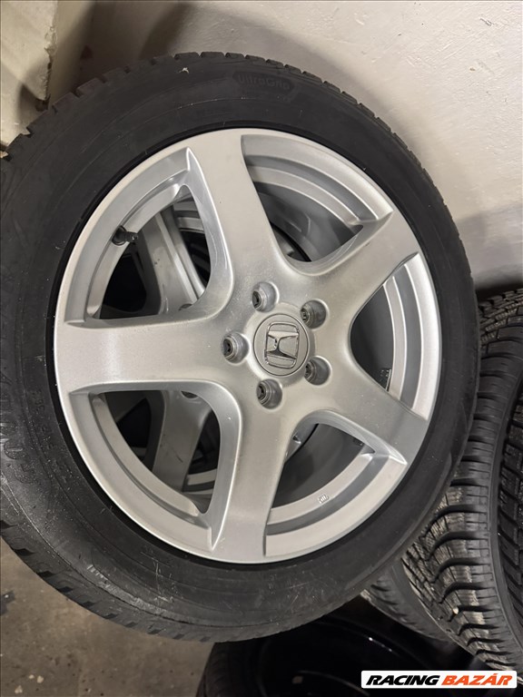 Honda gyári 7X17-es 5X114,3-as ET55 könnyűfém felni garnitura eladó 1. kép