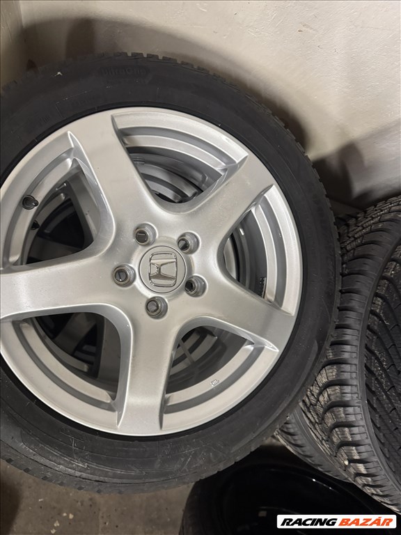 Honda gyári 7X17-es 5X114,3-as ET55 könnyűfém felni garnitura eladó 4. kép