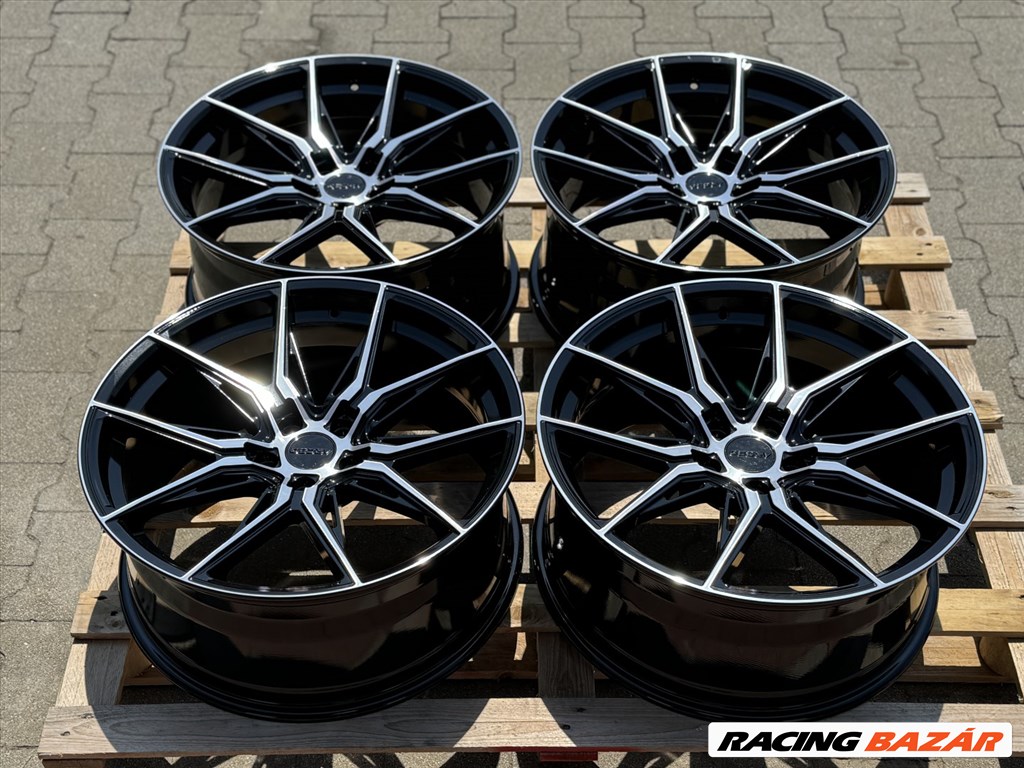 R20 5x112 (73,1) ARCEO MARSEILLE BLACK DIAMOND 9J ET35 9x20 20" 20col új alufelnik felnik 3. kép
