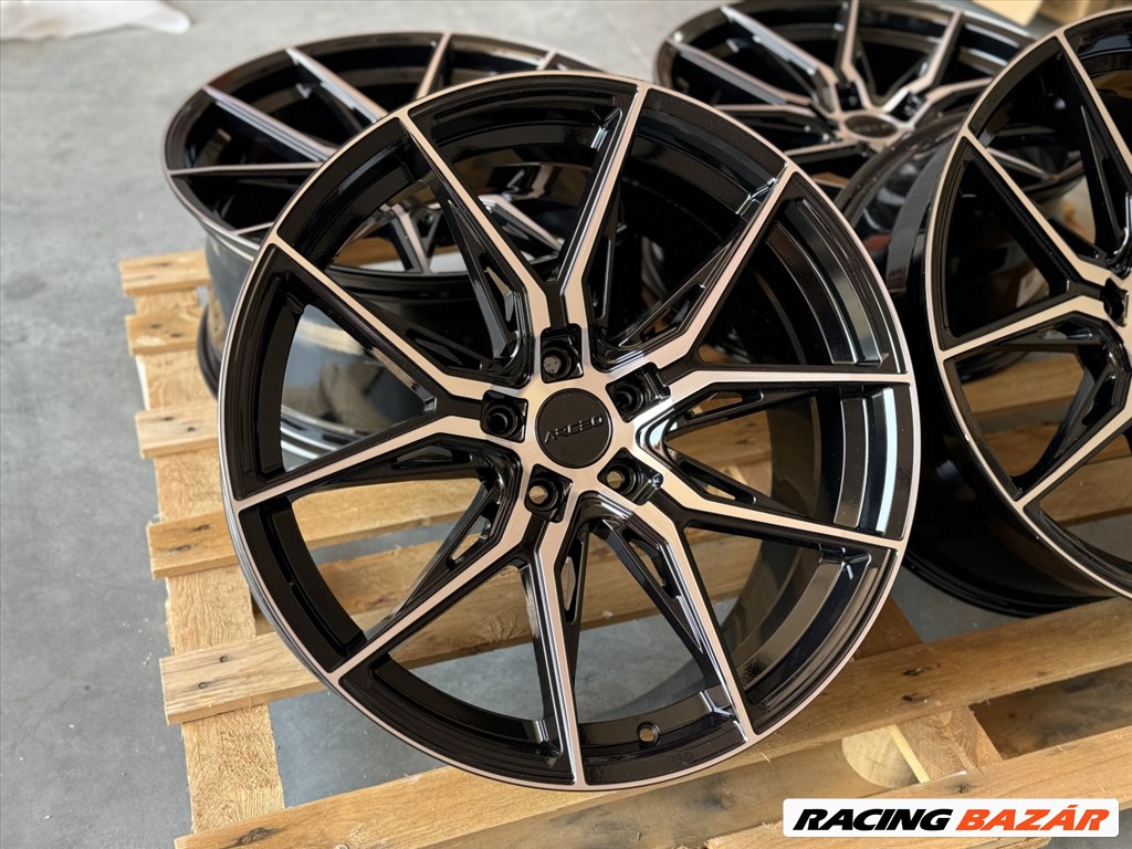 R20 5x112 (73,1) ARCEO MARSEILLE BLACK DIAMOND 9J ET35 9x20 20" 20col új alufelnik felnik 7. kép