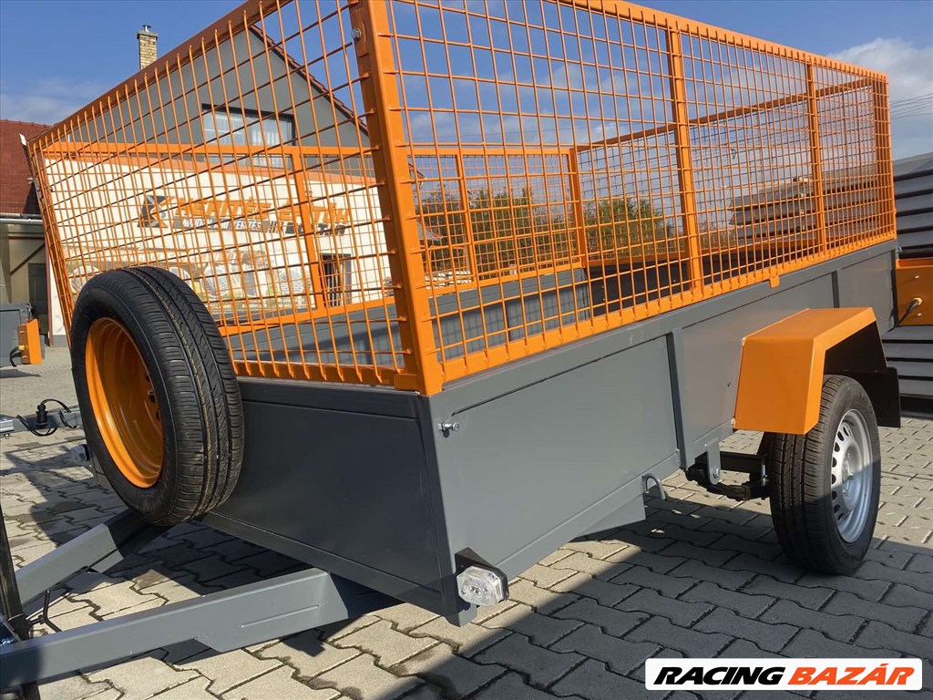 Új Orange utánfutó (130x220 cm) készletről, azonnal! 4. kép