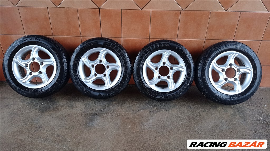 FODR TRANSIT 16" ALUFELNI 5X160 TÉLI 205/65R16C GUMIVAL OLCSÒN!!! 1. kép