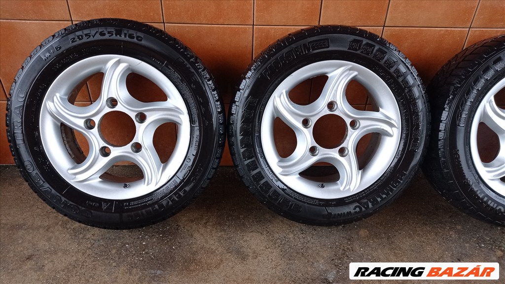 FODR TRANSIT 16" ALUFELNI 5X160 TÉLI 205/65R16C GUMIVAL OLCSÒN!!! 2. kép